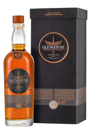 Glengoyne 21-Year-Old Single Malt Scotch Whisky, 43% - Whisky - Caviste Wine