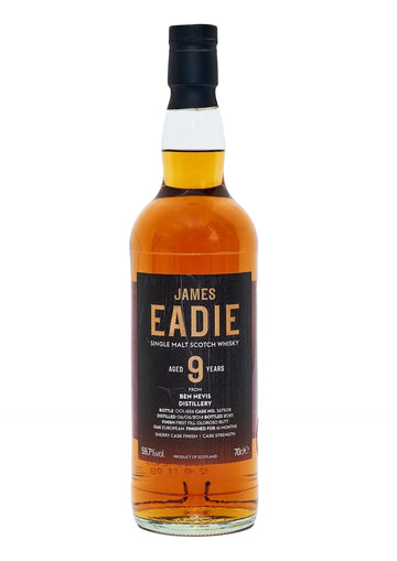 James Eadie Ben Nevis 9-Year-Old, Oloroso Finish, Single Malt Scotch Whisky, 59.7% - Whisky - Caviste Wine