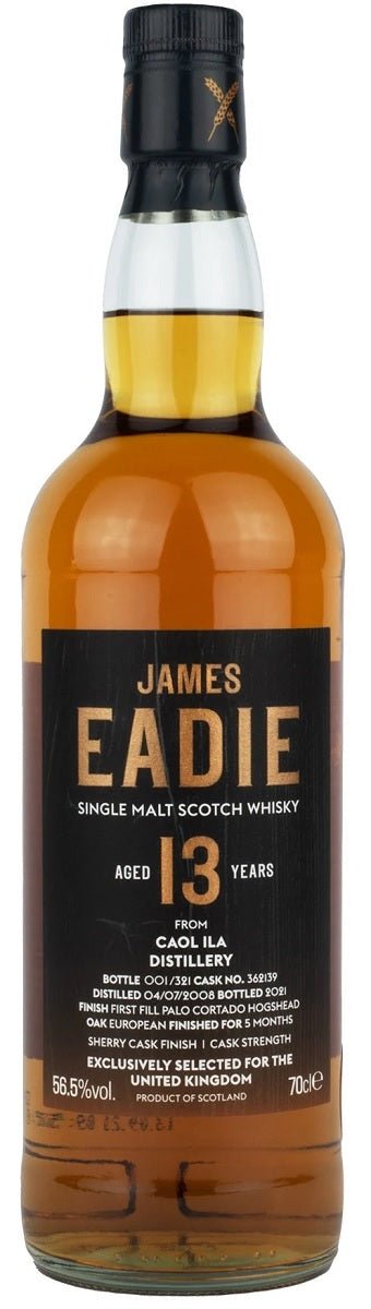 James Eadie Caol Ila 13-Year-OldPalo Cortado FinishSingle Malt Scotch Whisky - Whisky - Caviste Wine