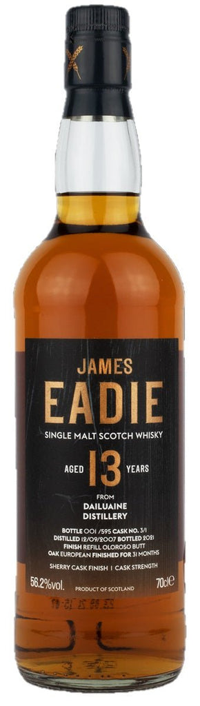 James Eadie Dailuaine 13-Year-OldOloroso FinishSingle Malt Scotch Whisky - Whisky - Caviste Wine