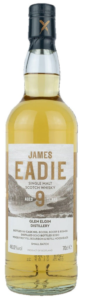 James Eadie Glen Elgin 9-Year-Old Single Malt Scotch Whisky, 46% - Whisky - Caviste Wine