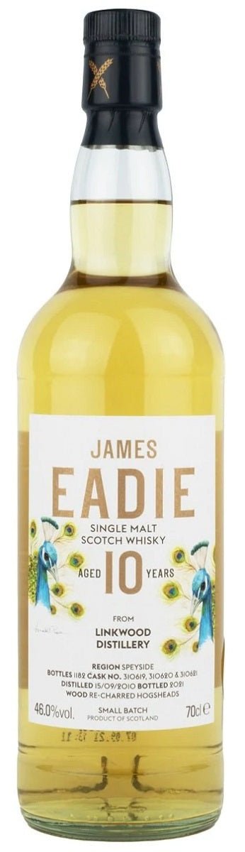 James Eadie Linkwood 10-Year-Old Single Malt Scotch Whisky - Whisky - Caviste Wine
