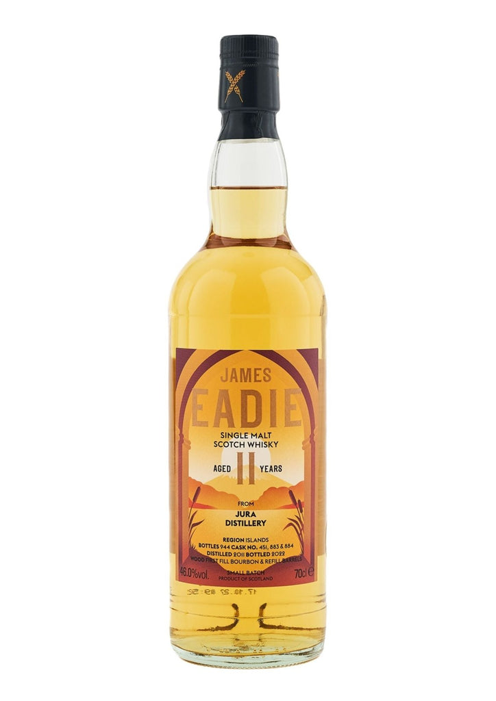James Eadie Small Batch Jura 11-Year-Old Island Single Malt Scotch Whisky, 46% - Whisky - Caviste Wine