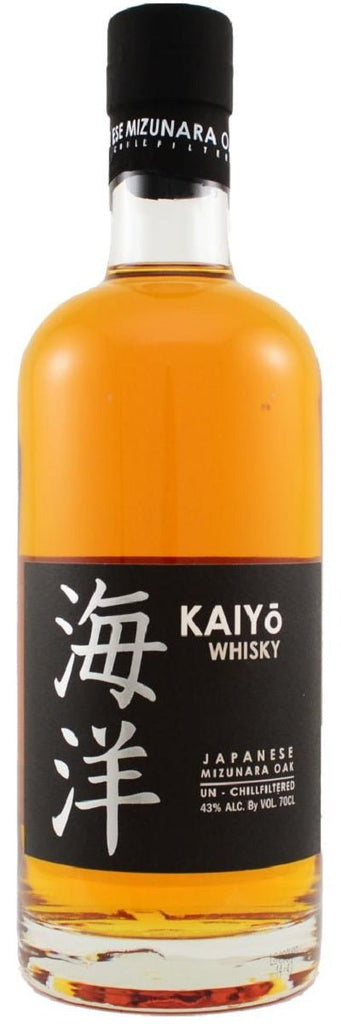 Kaiyo Original Mizunara Oak, Japanese Blended Malt Whisky, 46% - Whisky - Caviste Wine