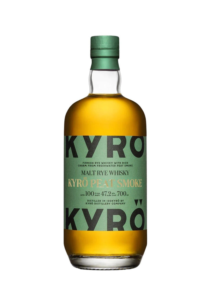 Kyrö Peat Smoke Malt Rye Finnish Whisky, 47.2% - Bourbon - Caviste Wine