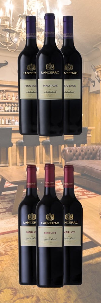 Lanzerac: Red Wines Case - Mixed Case - Caviste Wine