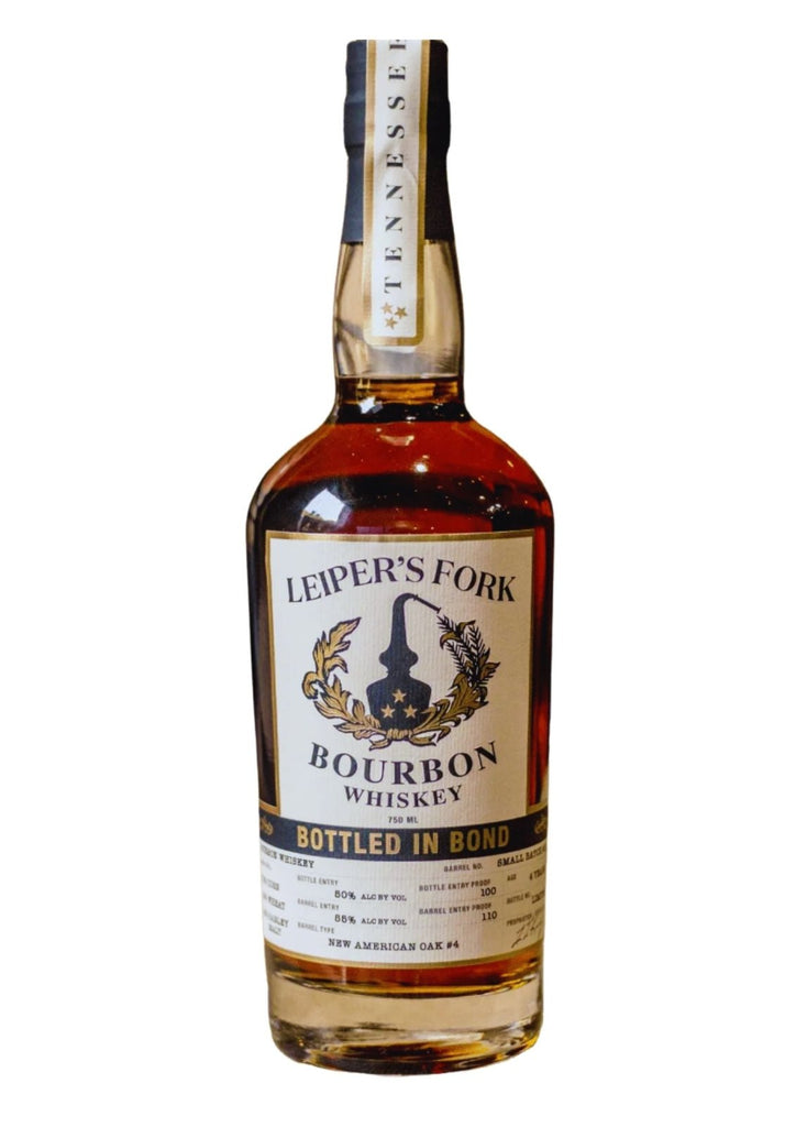 Leiper's Fork Tennessee Bourbon Bottled in Bond, 50% - Caviste Wine