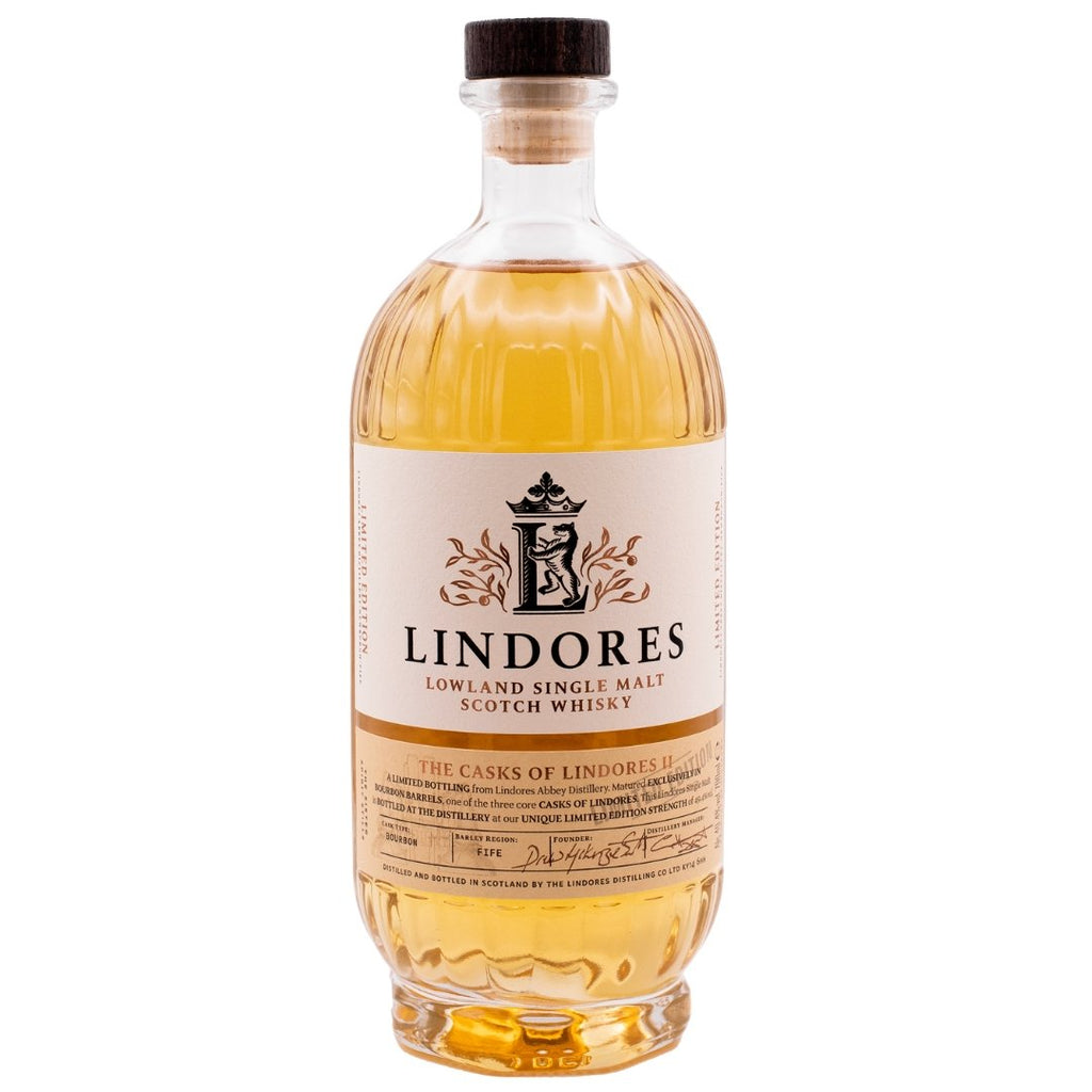 Lindores Abbey Distillery 'Casks of Lindores' Bourbon Cask 2023 Single Malt Scotch Whisky, 49.4% - Whiskey - Caviste Wine