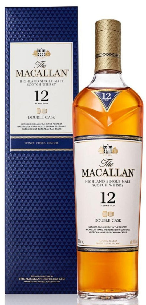 Macallan 12-Year-Old Double Single Malt Scotch Whisky - Whisky - Caviste Wine