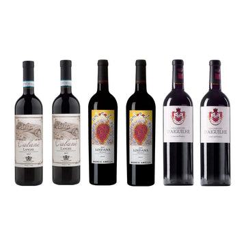 March's Mixed Six Reds - Mixed Case - Caviste Wine