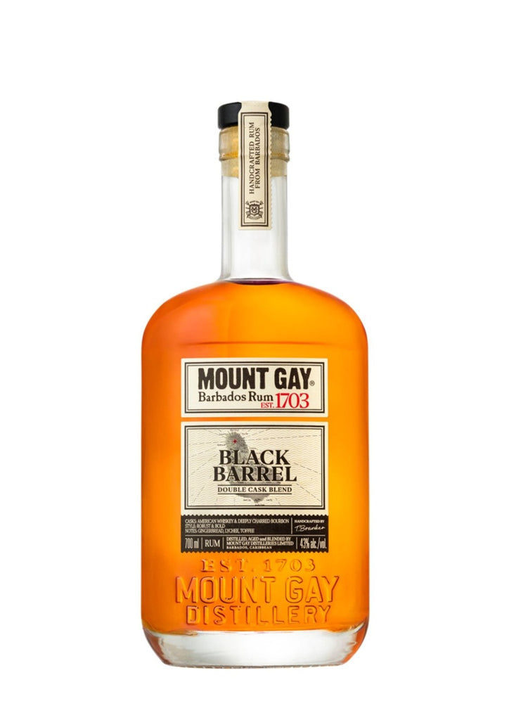 Mount Gay Black Barrel Double Cask Blend, Barbados Rum, 43% - Rum - Caviste Wine