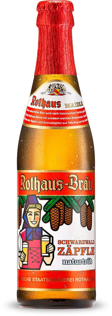 NV Rothaus Maidle Schwarzwald Zäpfle Naturtrüb - Beer/Cider/Perry/Ale - Caviste Wine