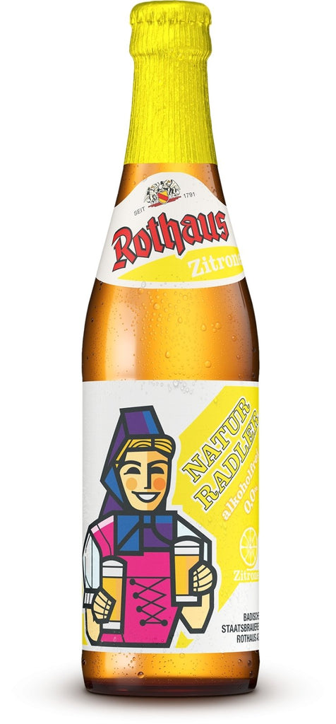 NV Rothaus Natur Radler Zitrone 0,0% - Beer/Cider/Perry/Ale - Caviste Wine