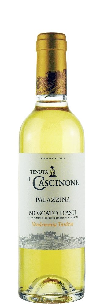 NV Tenuta Il Cascinone Palazzina Moscato d'Asti Vendemmia Tardiva - Sparkling White - Caviste Wine