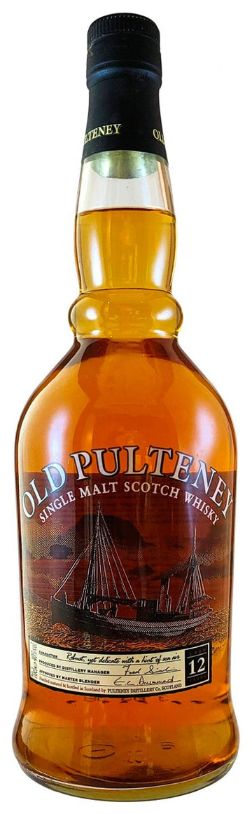 Old Pulteney 12-Year-Old Single Malt Scotch Whisky, 1990s - Whisky - Caviste Wine