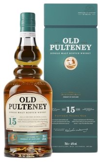 Old Pulteney 15-Year-Old Single Malt Scotch Whisky - Whisky - Caviste Wine