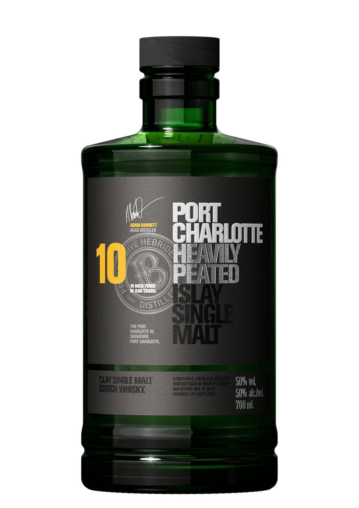 Port Charlotte 10-Year-Old Islay Single Malt Whisky - Whisky - Caviste Wine
