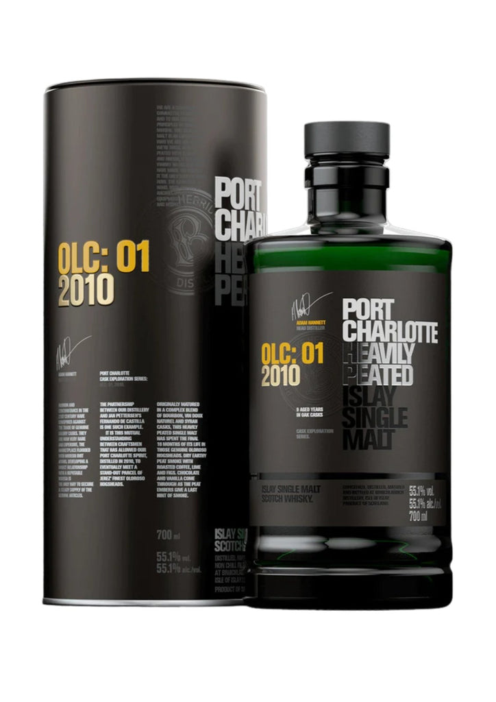 Port Charlotte OLC: 012010Islay Single Malt Whisky - Whisky - Caviste Wine