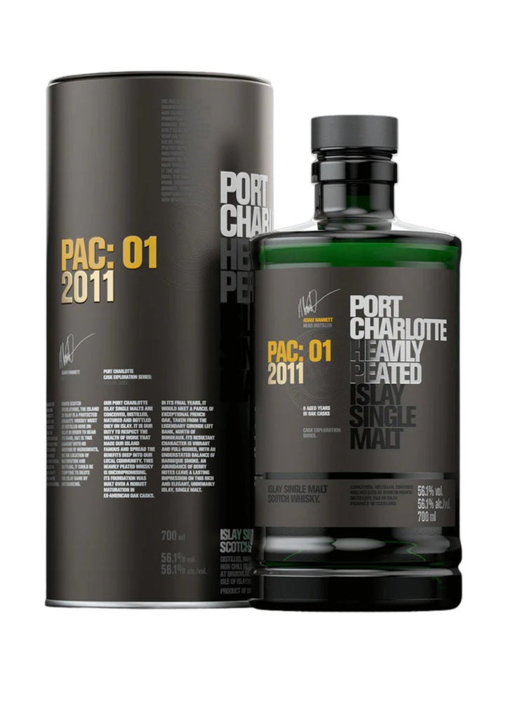 Port Charlotte PAC: 012011Islay Single Malt Whisky - Whisky - Caviste Wine
