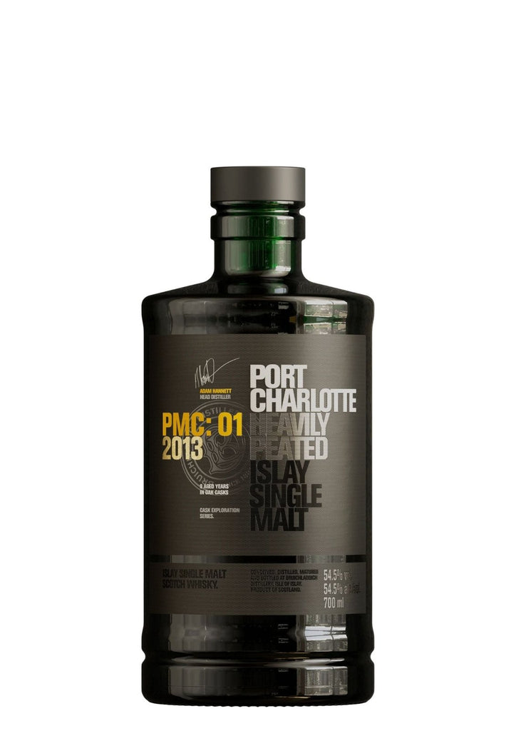 Port Charlotte PMC:01 2013 Pomerol Cask Islay Single Malt Whisky, 54.5% - Whisky - Caviste Wine