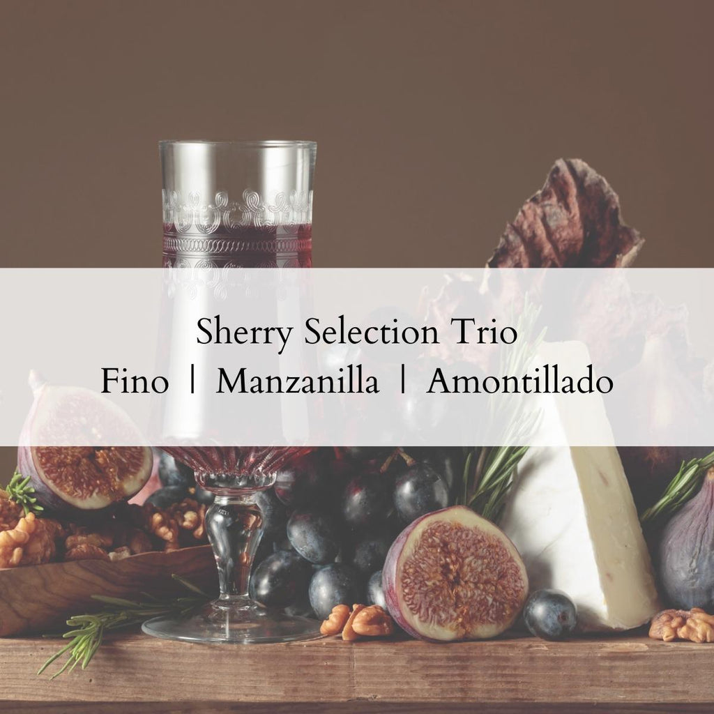 Sherry Selection Trio - Three Bottle Set - Caviste Wine