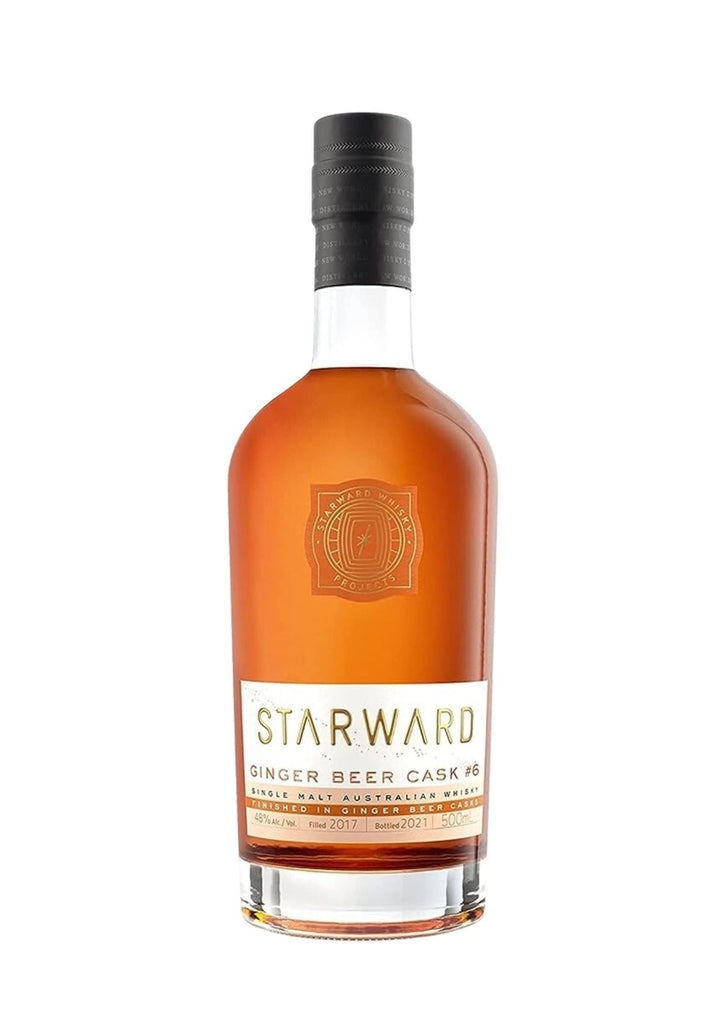 Starward Ginger Beer Cask Batch 6, Single Malt Australian Whisky, 48% - Whisky - Caviste Wine