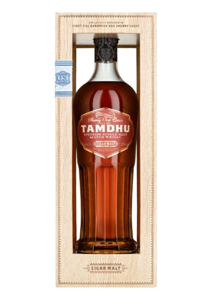 Tamdhu Cigar Malt Batch III, Speyside Single Malt Whisky, 53.8% - Whisky - Caviste Wine