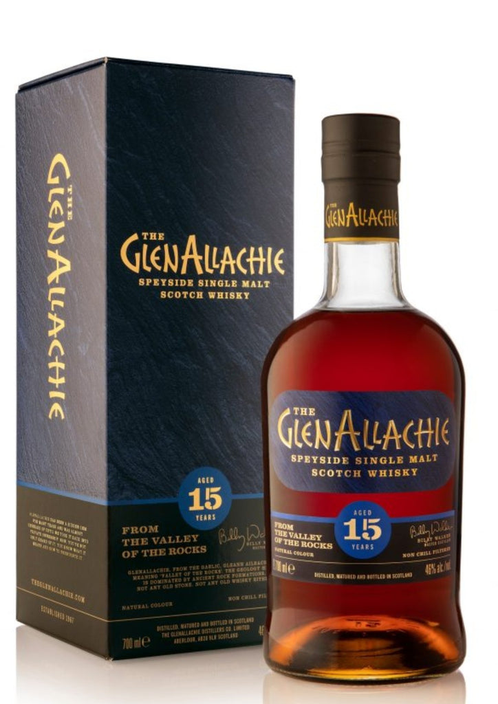 The GlenAllachie 15-Year-Old Speyside Single Malt Whisky, 46% - Whisky - Caviste Wine