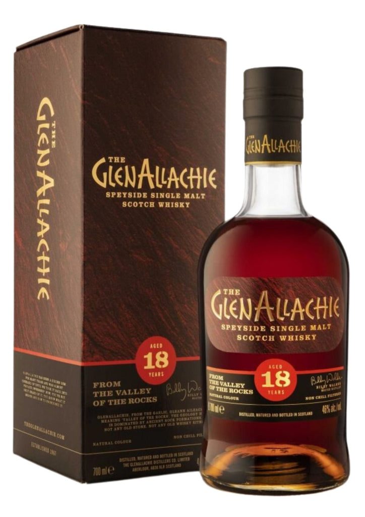 The GlenAllachie 18-Year-Old Speyside Single Malt Whisky, 46% - Whisky - Caviste Wine