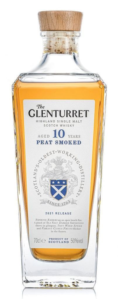 The Glenturret 10-Year-Old Peat Smoked Highland Single Malt Whisky, 50% - Whisky - Caviste Wine
