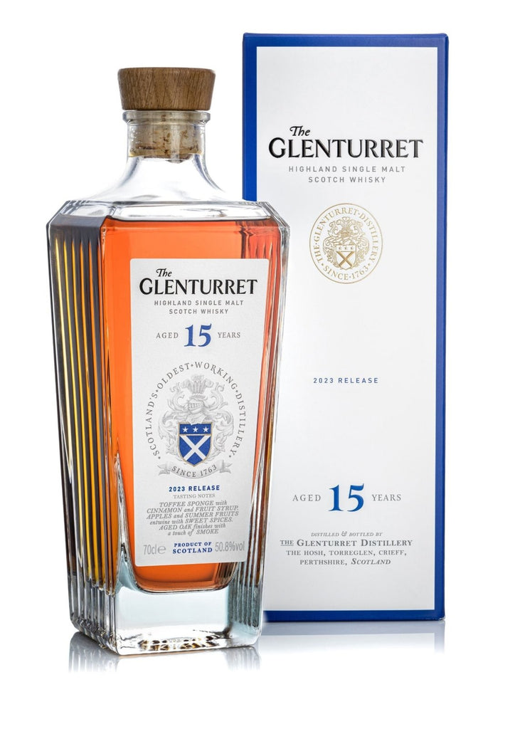 The Glenturret 15-Year-Old 2023 Highland Single Malt Whisky, 50.8% - Whisky - Caviste Wine