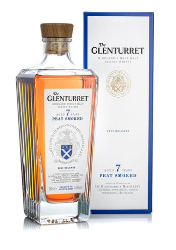 The Glenturret 7-Year-Old Peat Smoked 2023 Highland Single Malt Whisky, 46% - Whisky - Caviste Wine