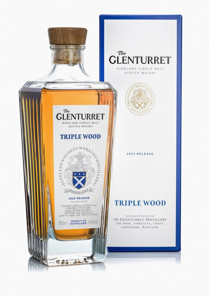 The Glenturret Triple Wood 2023, Highland Single Malt Whisky, 43% - Whisky - Caviste Wine