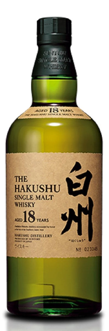 The Hakushu 18-Year-Old Single Malt Japanese Whisky - Whisky - Caviste Wine