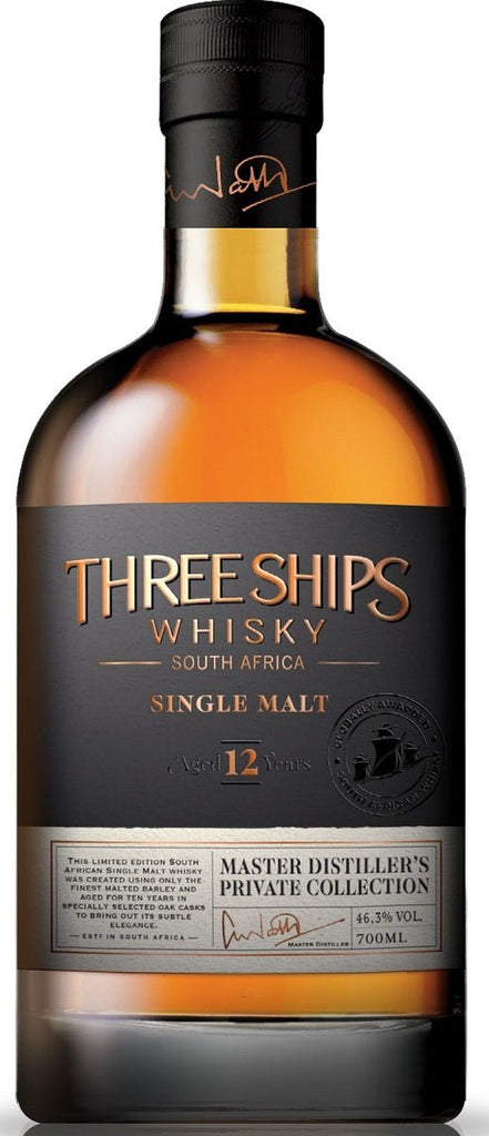 Three Ships 12-Year-Old Single Malt Whisky - Whisky - Caviste Wine
