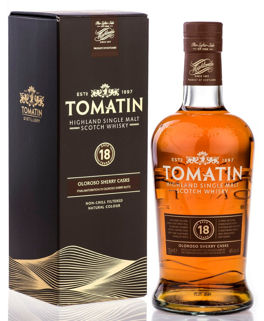 Tomatin 18-Year-Old Single Malt Scotch Whisky - Whisky - Caviste Wine