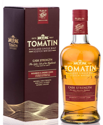 Tomatin Cask Strength Single Malt Scotch Whisky - Whisky - Caviste Wine