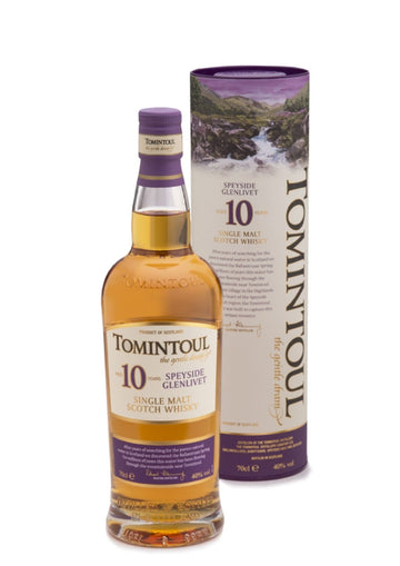 Tomintoul 10-Year-Old Speyside Single Malt Whisky, 40% - Whisky - Caviste Wine