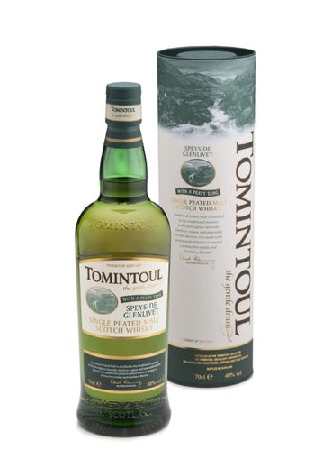 Tomintoul Peaty Tang Speyside Single Malt Whisky, 40% - Whisky - Caviste Wine