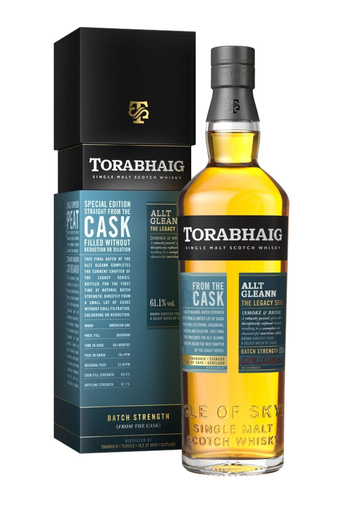 Torabhaig Allt Gleann Batch Strength, Legacy Series, Single Malt Whisky 61.1% - Whisky - Caviste Wine