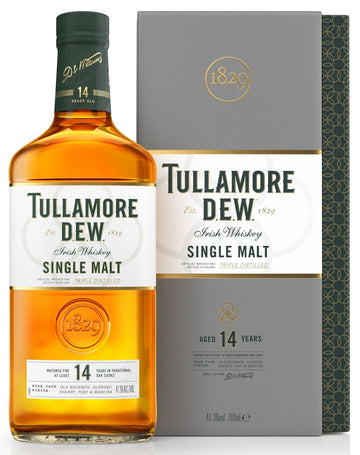 Tullamore D.E.W. 14-Year-Old Single Malt Irish Whiskey - Whisky - Caviste Wine