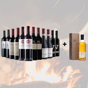 Warming Bonfire Reds & Ardnamurchan AD/ Single Malt Scotch Whisky - Mixed Case - Caviste Wine