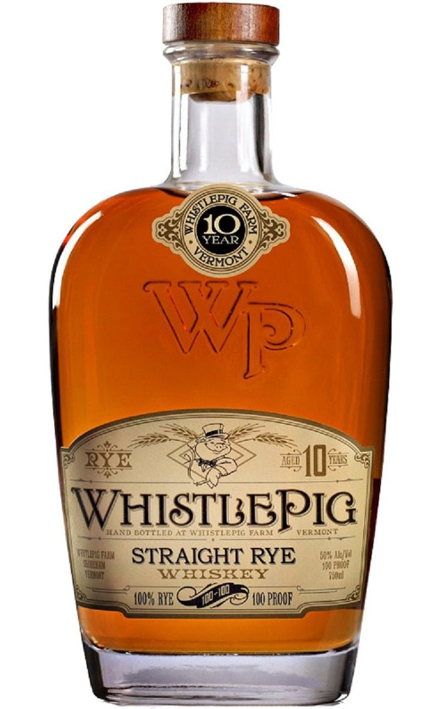 WhistlePig 10YO Straight Rye Whiskey - Bourbon - Caviste Wine