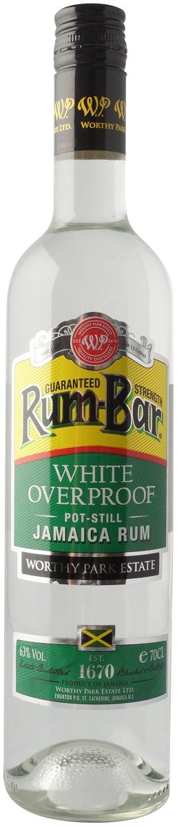 Worthy Park Rum-Bar White Overproof Pot Still Jamaica Rum - Rum - Caviste Wine